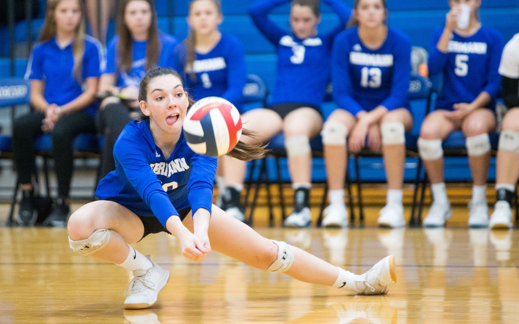 Hermann vs. Pacific volleyball